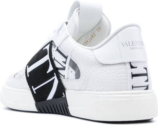 Valentino Garavani VL7N logo-print strap sneakers White