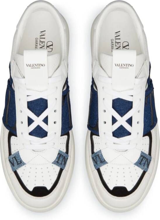 Valentino Garavani VL7N panelled leather sneakers White