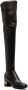 Valentino Garavani VLogo heel thigh-high boots Black - Thumbnail 2
