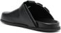 Valentino Garavani VLogo leather tonal slippers Black - Thumbnail 3