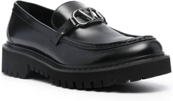 Valentino Garavani VLogo Signature 15mm loafers Black