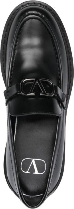 Valentino Garavani VLogo Signature 15mm loafers Black