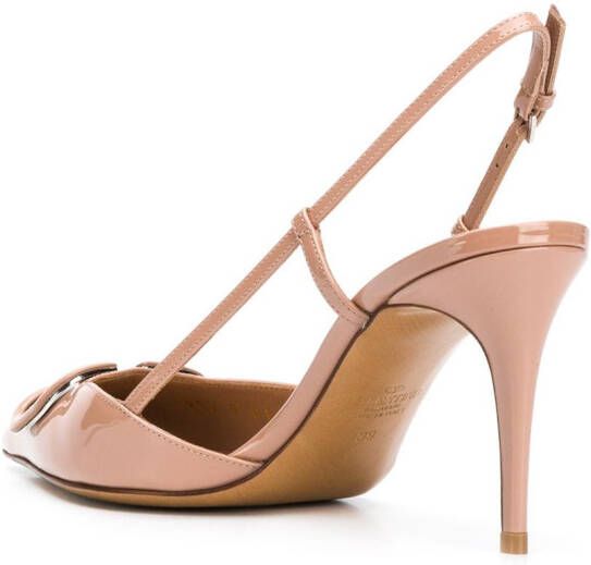 Valentino Garavani VLOGO Signature 80mm pumps Neutrals