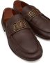 Valentino Garavani VLogo Signature leather loafers Brown - Thumbnail 5