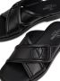Valentino Garavani VLogo Signature leather sandals Black - Thumbnail 5