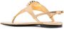 Valentino Garavani VLogo Signature sandals Gold - Thumbnail 3