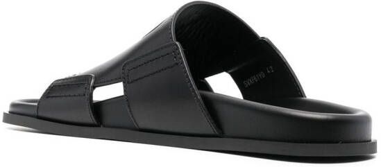 Valentino Garavani VLogo Signature slide sandals Black