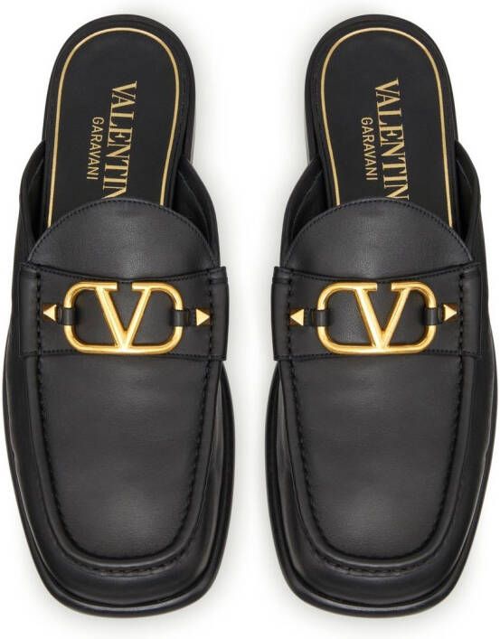 Valentino Garavani VLOGO Signature slippers Black