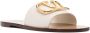 Valentino Garavani VLogo slide sandals White - Thumbnail 2