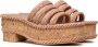 Valentino Garavani VLogo Summerblocks wedge sandals Pink - Thumbnail 2