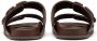 Valentino Garavani VLogo Toile Iconographe double-strap sandals Brown - Thumbnail 3