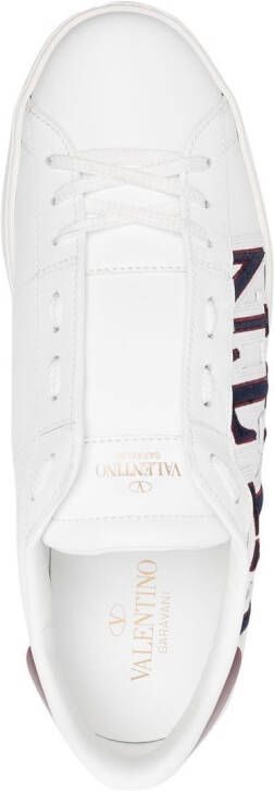 Valentino Garavani VLTN leather low-top sneakers White