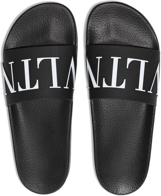 Valentino Garavani VLTN slide sandals Black
