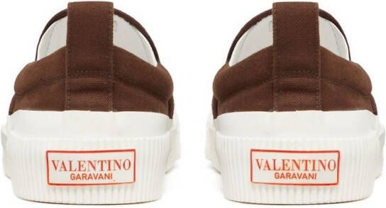 Valentino Garavani VLTN slip-on sneakers Brown