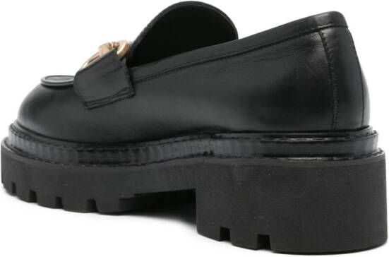 VAMSKO horsebit-detail leather loafers Black