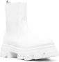 VAMSKO Nora 55mm leather ankle boots White - Thumbnail 2