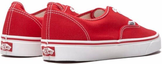 Vans Authentic low-top sneakers Red