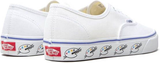Vans Authentic "Sidewall Paint Palette" sneakers White