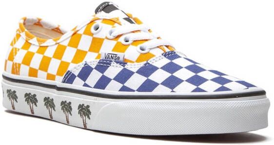 Vans Authentic "Sidewall Palm Trees" sneakers Yellow