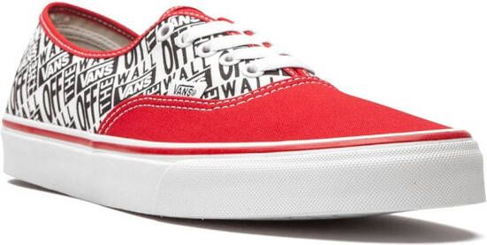 Vans Authentic "OTW" sneakers Red
