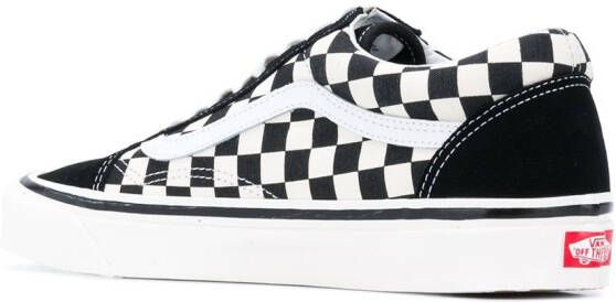 Vans black and white old skool 36 dx leather and canvas sneakers