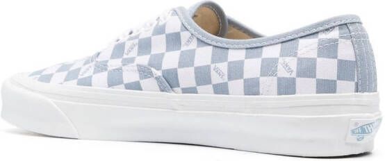 Vans check-print sneakers Blue