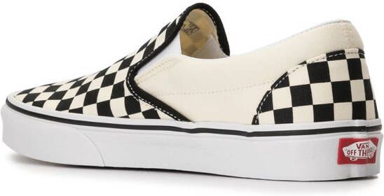 Vans checked Slip-on sneakers White