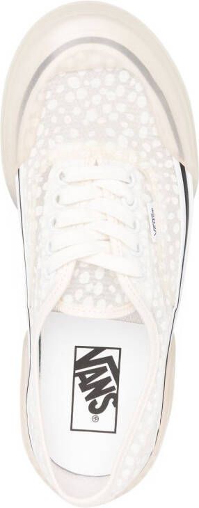 Vans chunky logo-patch lace-up sneakers White