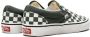 Vans Classic slip-on Checkerboard sneakers Green - Thumbnail 3