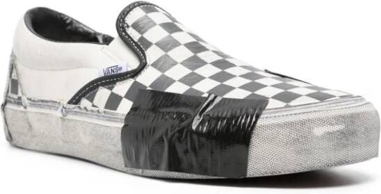 Vans Classic Slip-On distressed sneakers Black