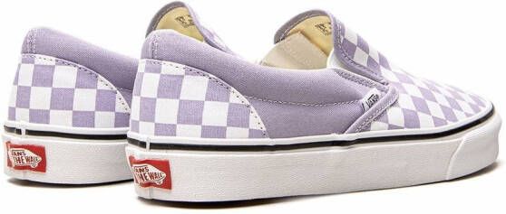 Vans Classic Slip-On "Checkerboard" sneakers Purple