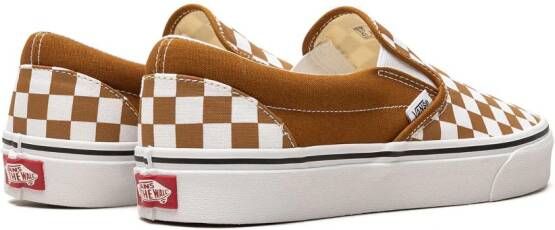 Vans Color Theory Checkerboard slip-on sneakers Brown