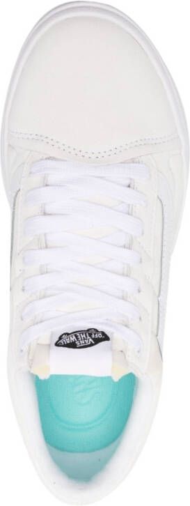 Vans flat rubber sole sneakers White