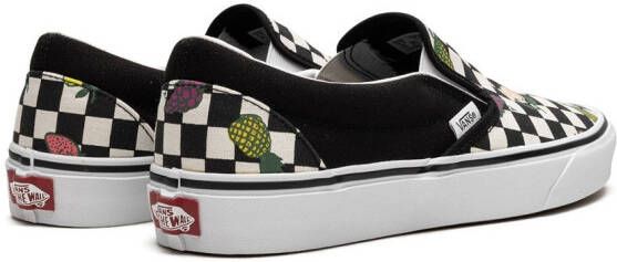 Vans Classic Slip On "Fruit Checkerboard" sneakers Black