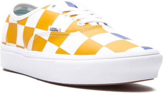 Vans Comfycush Authentic "Half Big Checkerboard" sneakers Yellow