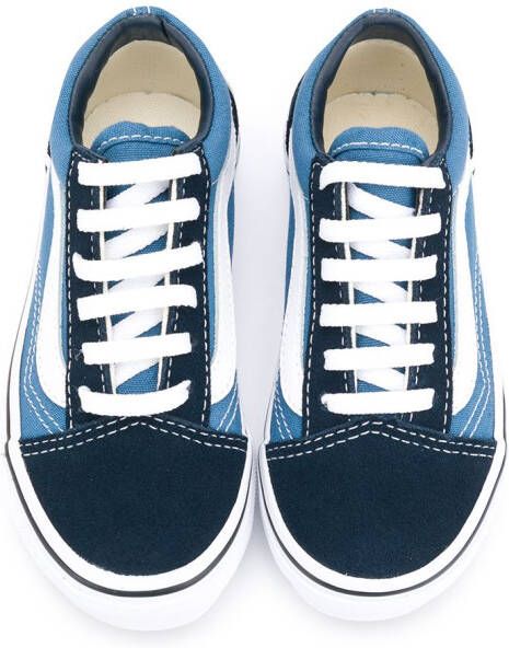 Vans Kids flat lace-up sneakers Blue