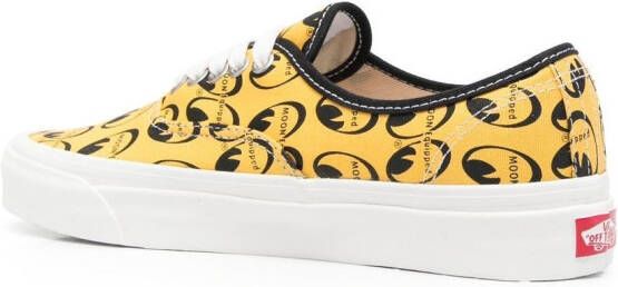 Vans logo-print low-top sneakers Yellow