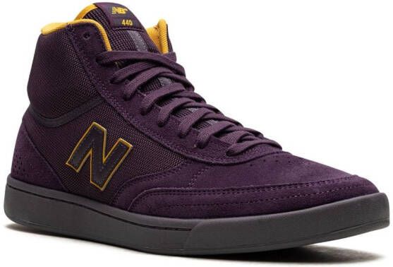 Vans Numeric 440 High "Purple Yellow" sneakers