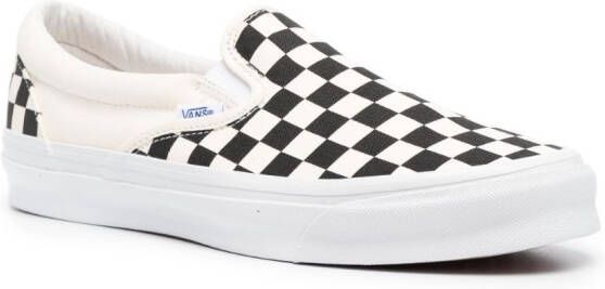 Vans OG Classic Slip-On LX "Checkerboard" sneakers White