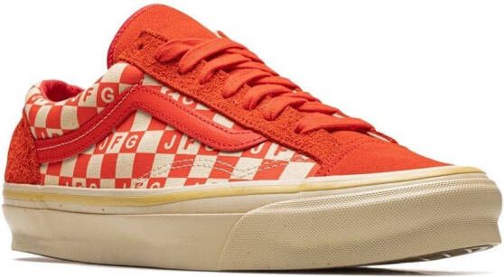 Vans x Joe Freshgoods OG Style 36 LX "Honeymoon Stage Red" sneakers