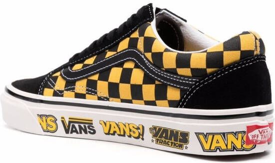 Vans Old Skool checkerboard sneakers Black