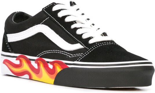 Vans Old Skool "Flame Cut Out" sneakers Black
