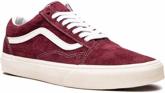 Vans Old Skool "Pomegranate" suede sneakers Red