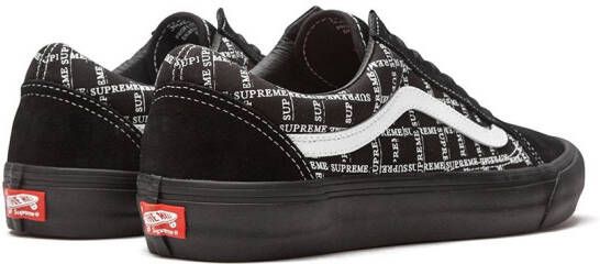 Vans x Supreme Old Skool Pro "Grid Black" sneakers
