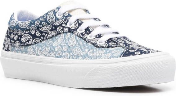 Vans paisley-print low-top sneakers Blue