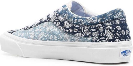Vans paisley-print low-top sneakers Blue