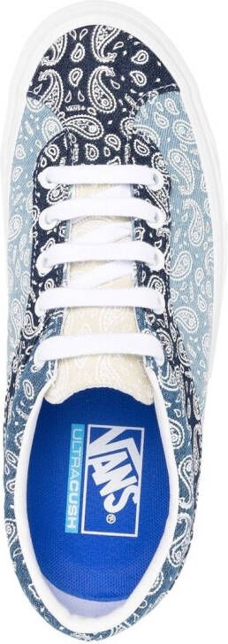 Vans paisley-print low-top sneakers Blue