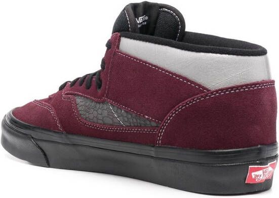 Vans side logo-patch high-top sneakers Red