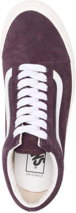 Vans side-stripe low-top sneakers Purple