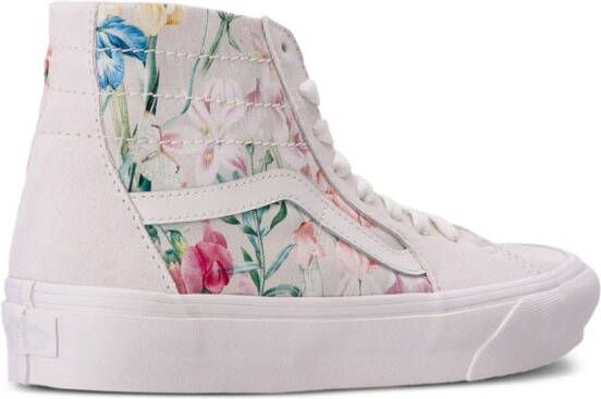 Vans SK8-HI floral-print sneakers Pink